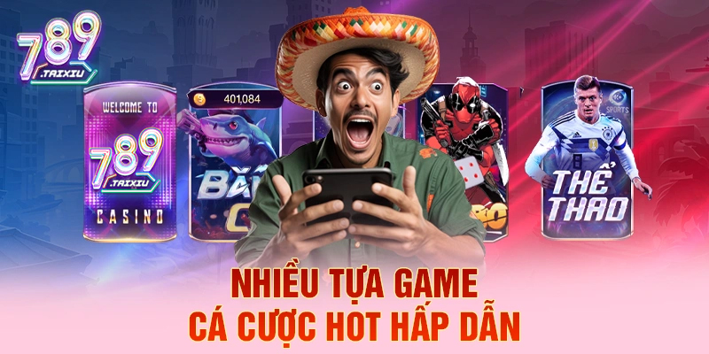 Các tựa game cá cược hấp dẫn tại lu88